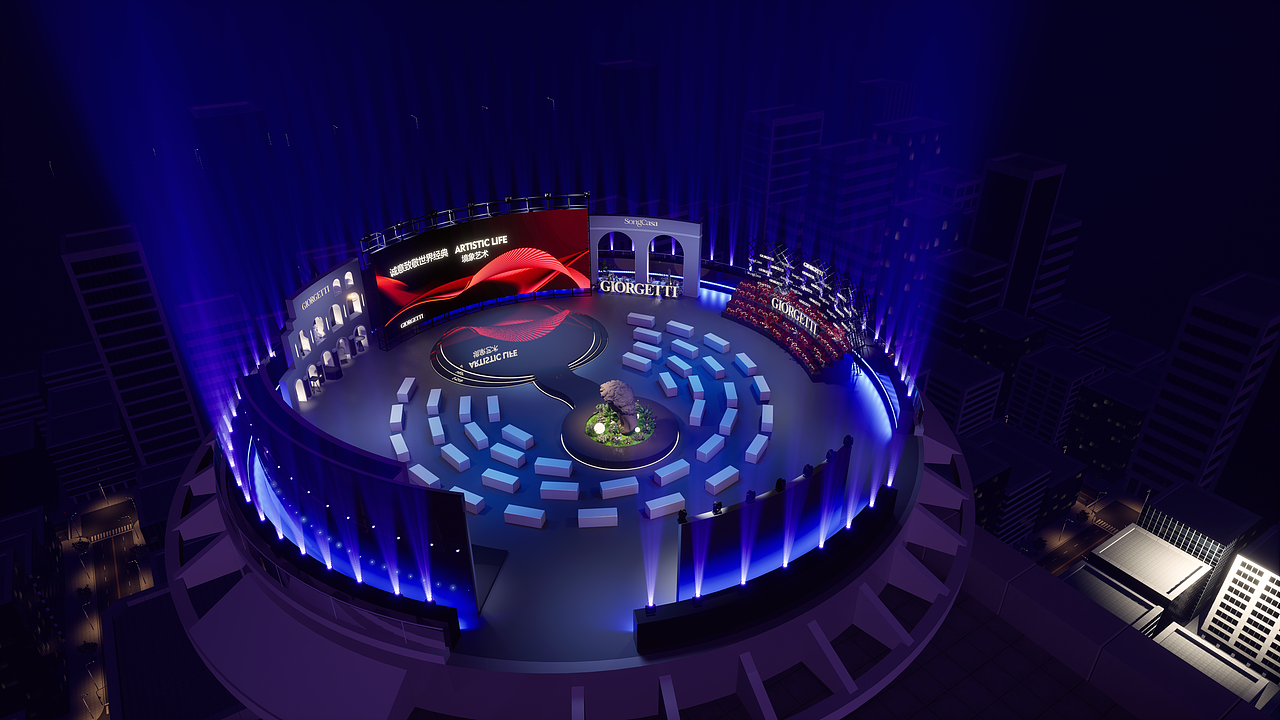 境象艺术舞美动画预演（图ZMzM4MDc2MTI0） - 展陈设计 - 站酷设计师设计Alkan原创素材 - 站酷ZCOOL