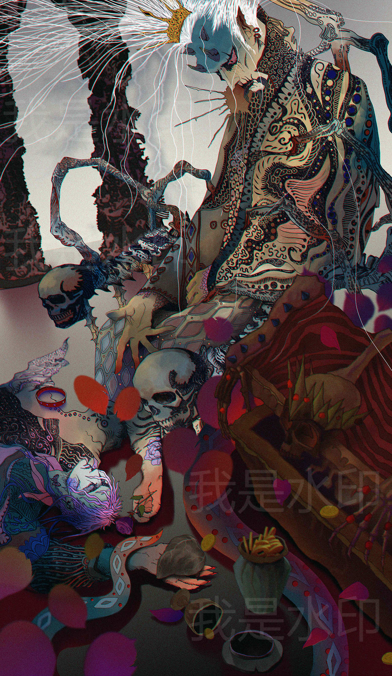 《老婆！你怎么了老婆！》OC约稿（图ZMzI1Mjg3MzEy） - 艺术插画 - 站酷设计师老边胶泥座人原创素材 - 站酷ZCOOL