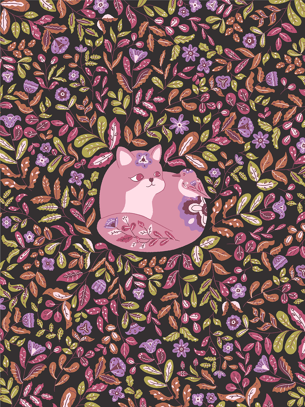 原创图案插画遇见系列