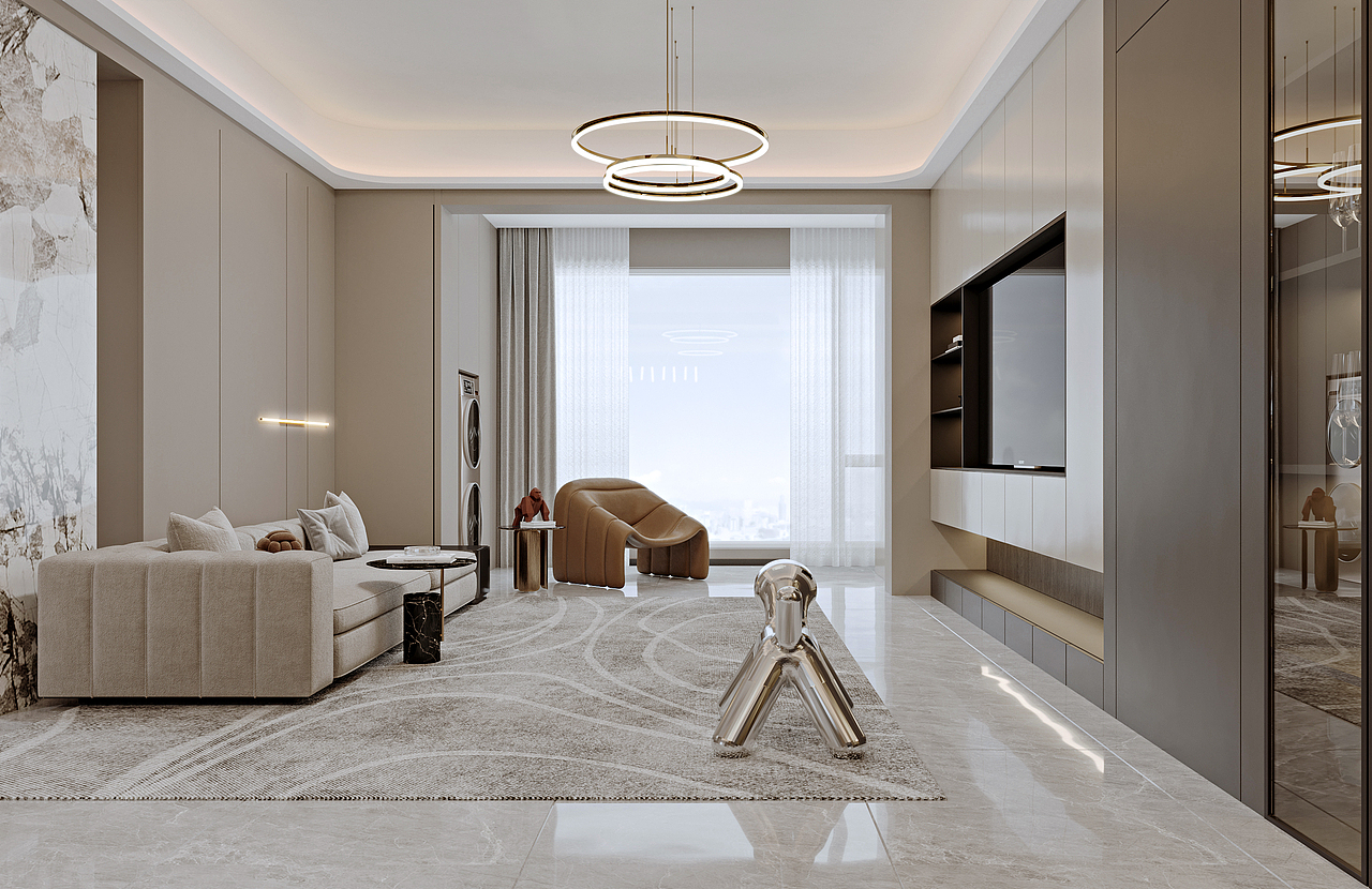 陈岳作品 | 星屿 | 川发天府上城（图ZMzI4Njc2OTcy） - 家装设计 - 站酷设计师ATDESIGN陈岳原创素材 - 站酷ZCOOL