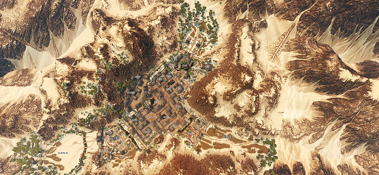 【衣谷三国概念设定】场景概念设定(一)