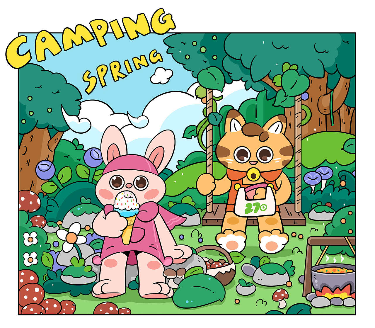 春天的风好凉爽