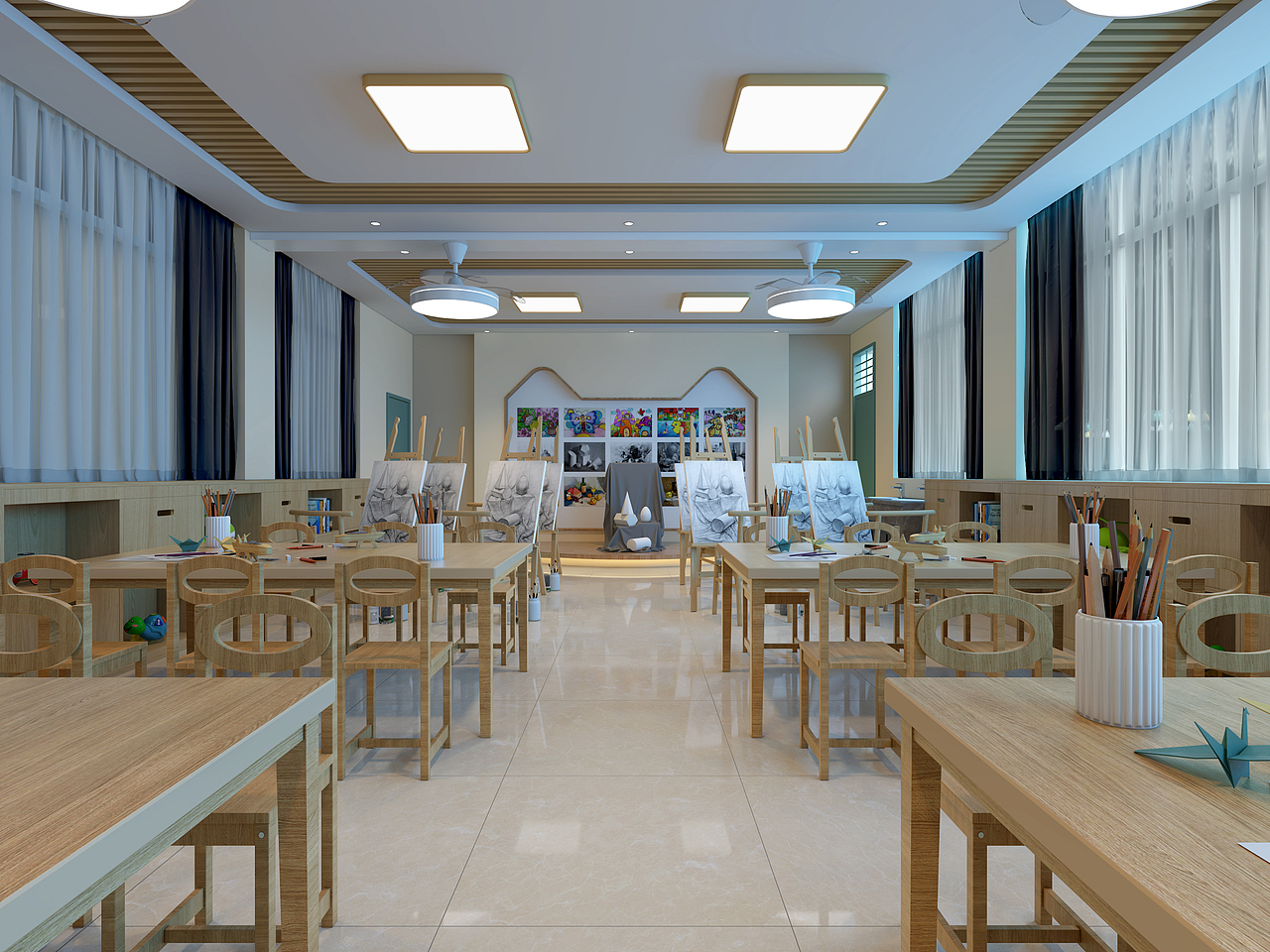 美术教室
