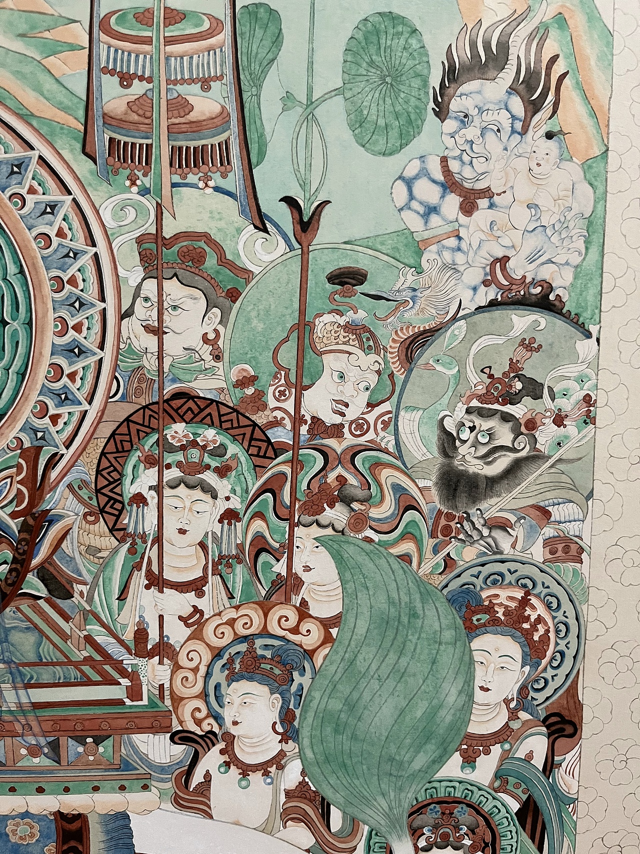 敦煌壁画（图ZMzAyMjQxMTA4） - 艺术插画 - 站酷设计师布灵布灵的野王原创素材 - 站酷ZCOOL