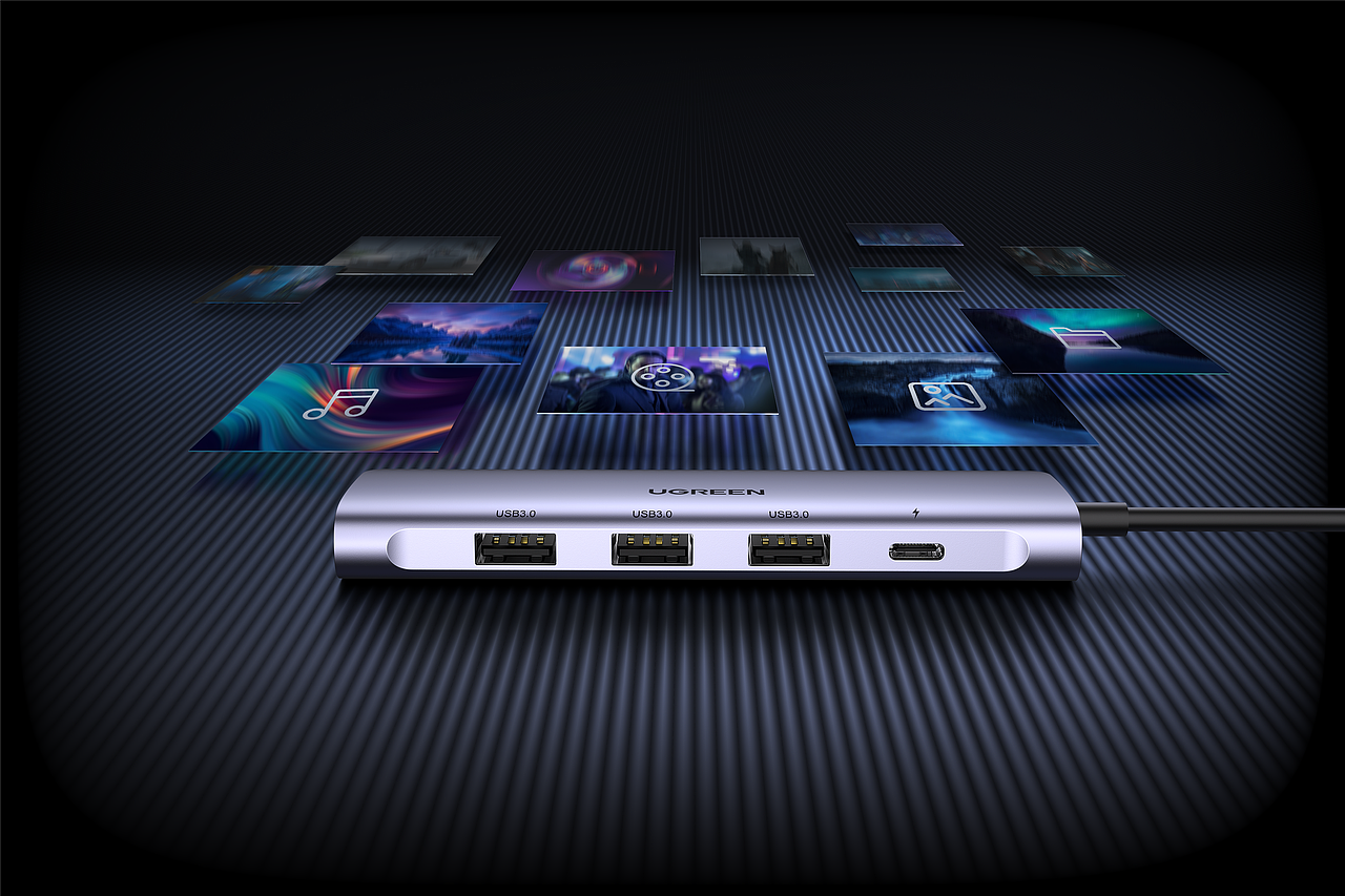 【UGREEN 2022 Product Rendering】（图ZMzIzODkyNDI4） - 产品 - 站酷设计师李不俗原创素材 - 站酷ZCOOL