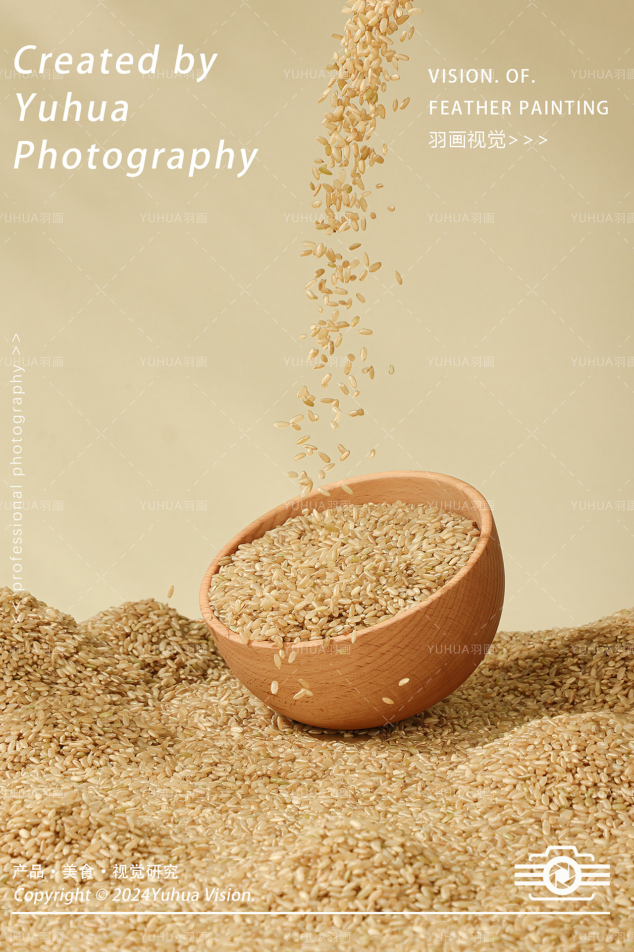 减脂餐 五谷杂粮饭团 糙米饭 大米粥 粗粮饭 五常大米（图ZMzY4MTkxODE2） - 产品摄影 - 站酷设计师YUHUA羽画原创素材 - 站酷ZCOOL