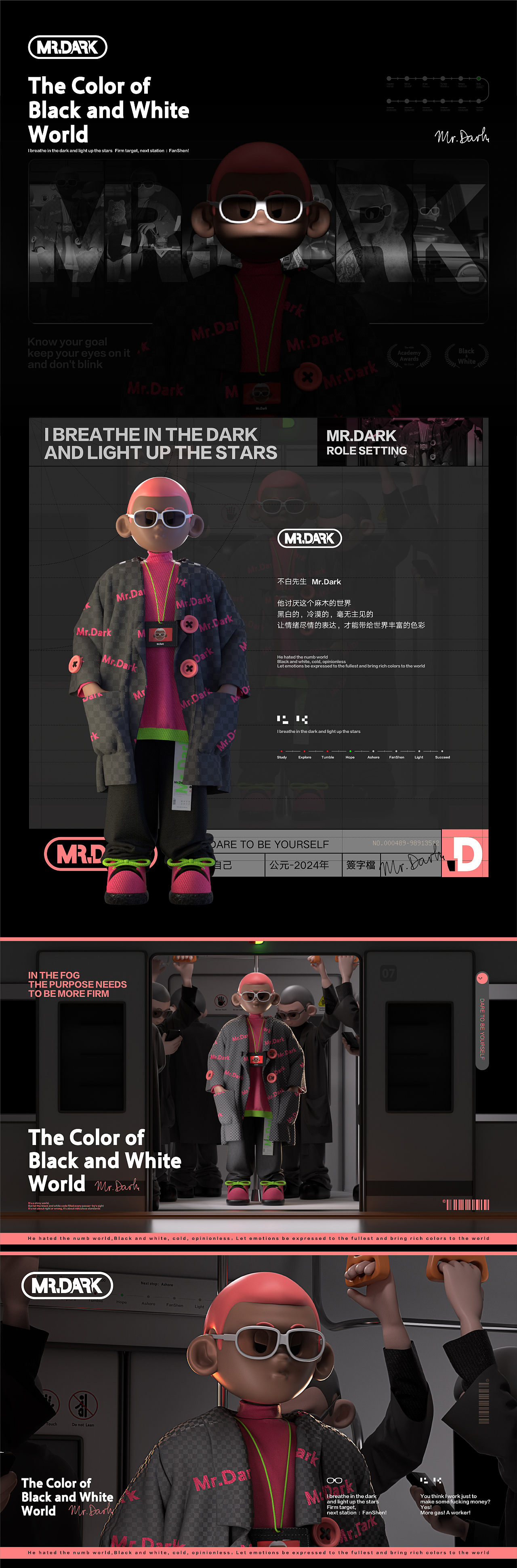 不白先生-Mr.Dark｜Hello（图ZMzY3MTk1OTMy） - 人物/生物 - 站酷设计师邓邓Den原创素材 - 站酷ZCOOL