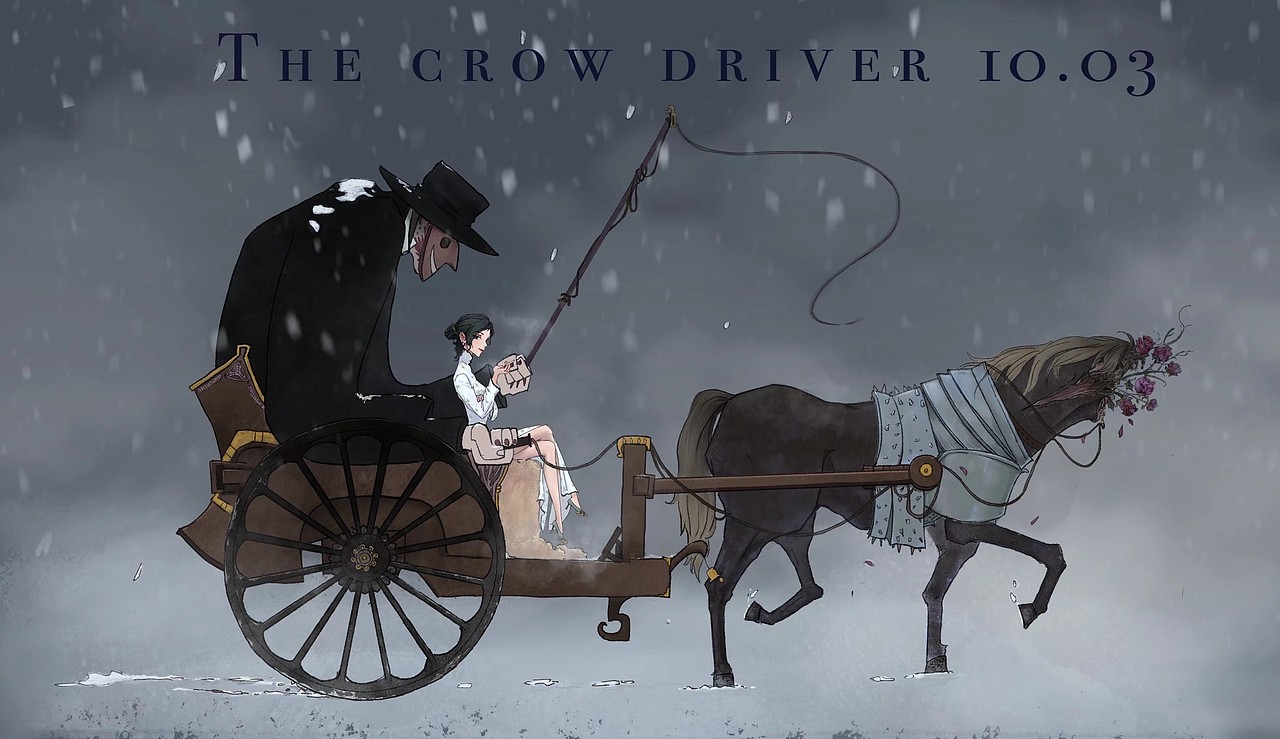 【同人】哈利波特手游国风皮肤，马车设计是原创滴~（图ZMzM2OTg1NDY0） - 创作习作 - 站酷设计师二郎老D原创素材 - 站酷ZCOOL