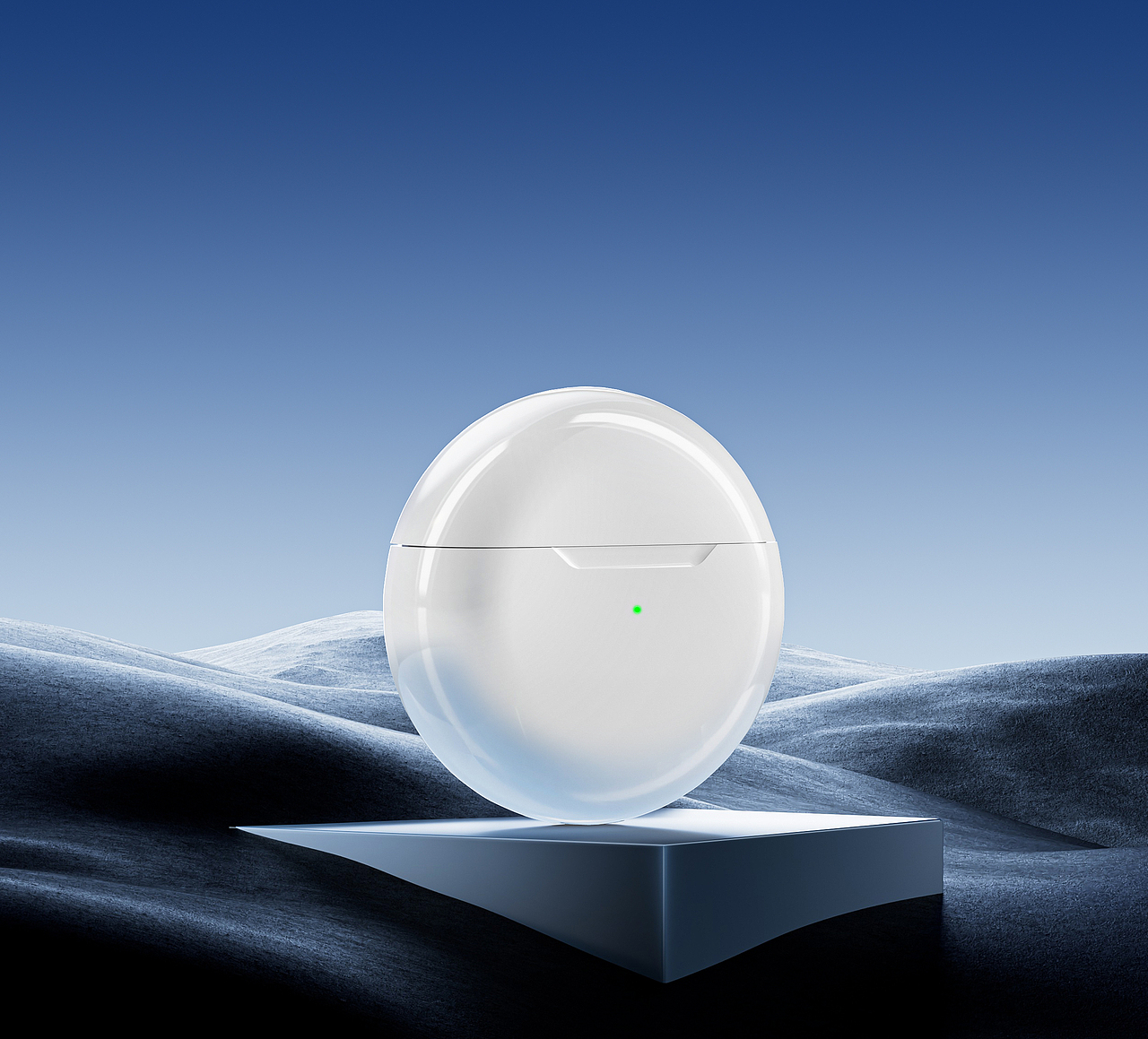 产品渲染 -《蓝牙耳机》