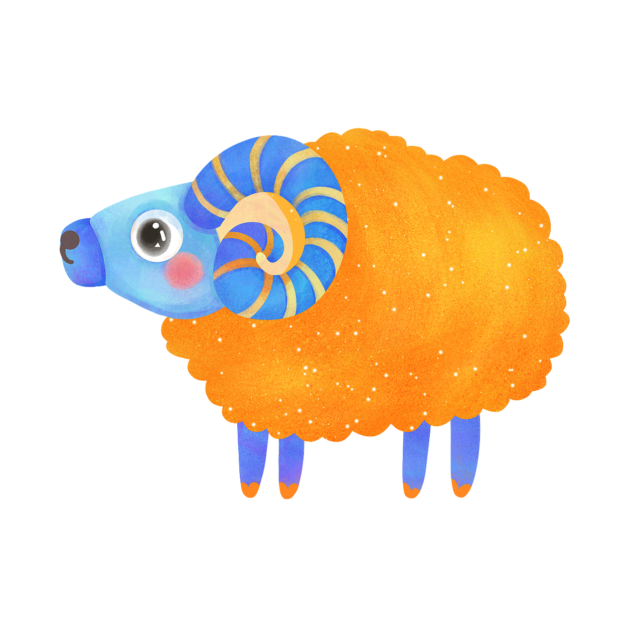 好可爱啊,我好像又喜欢了,画完又快乐了