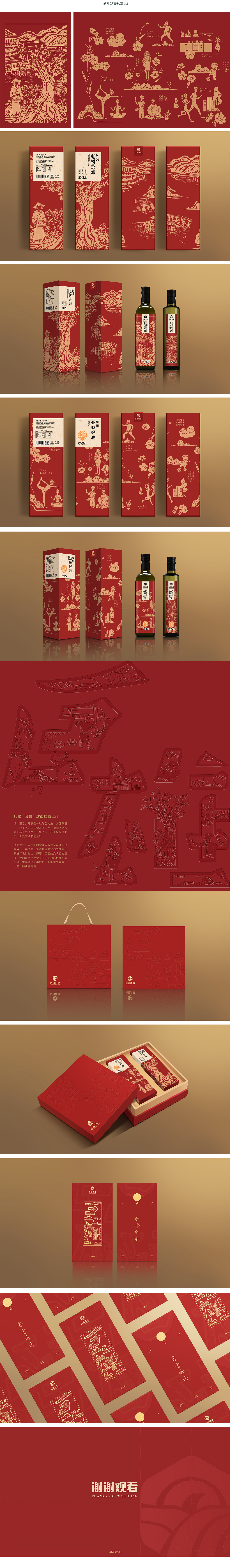 品牌包装设计/工艺卡片