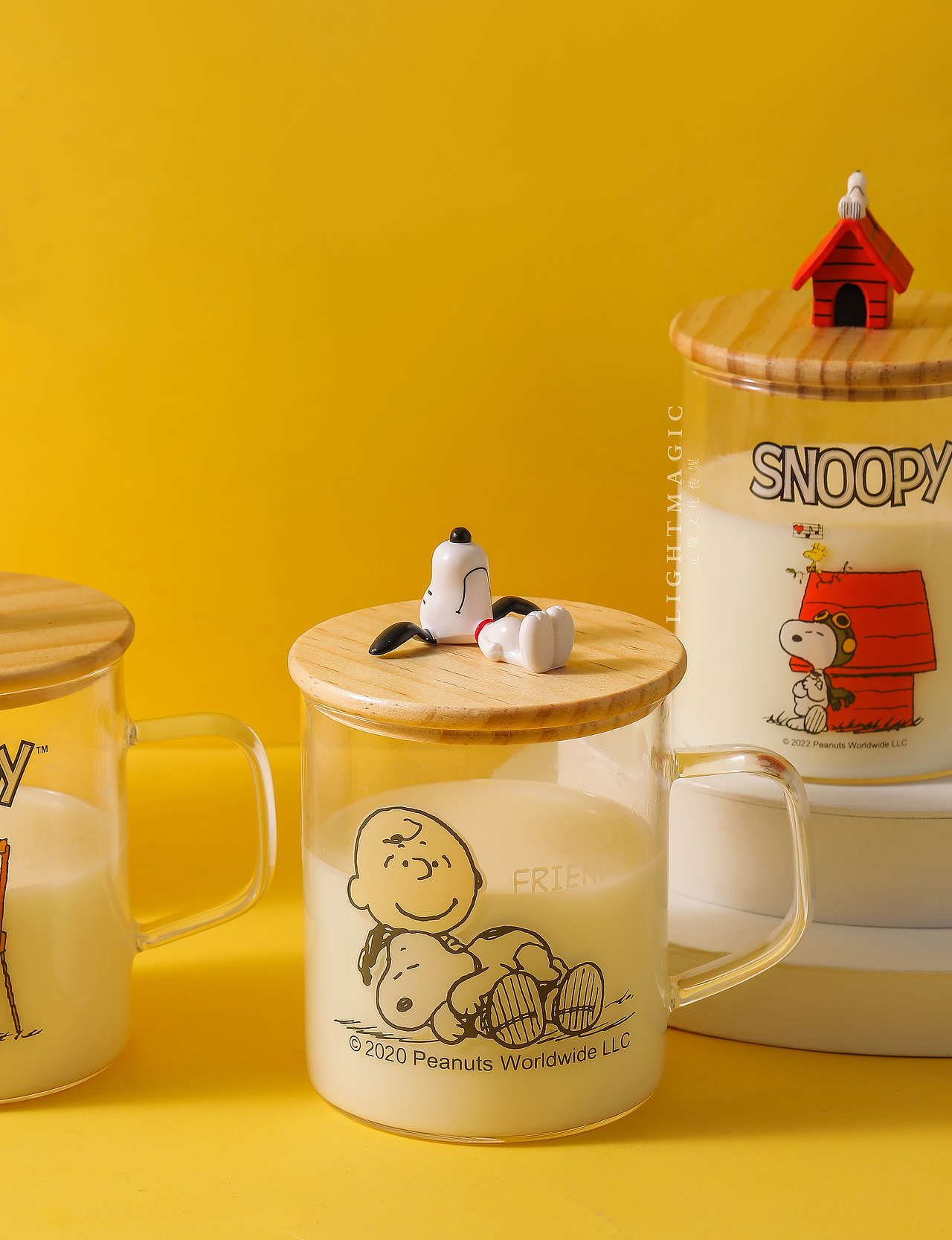 玻璃水杯 史努比品牌水杯（图ZMzAwODQ0NDAw） - 产品摄影 - 站酷设计师唐蔷薇薇原创素材 - 站酷ZCOOL