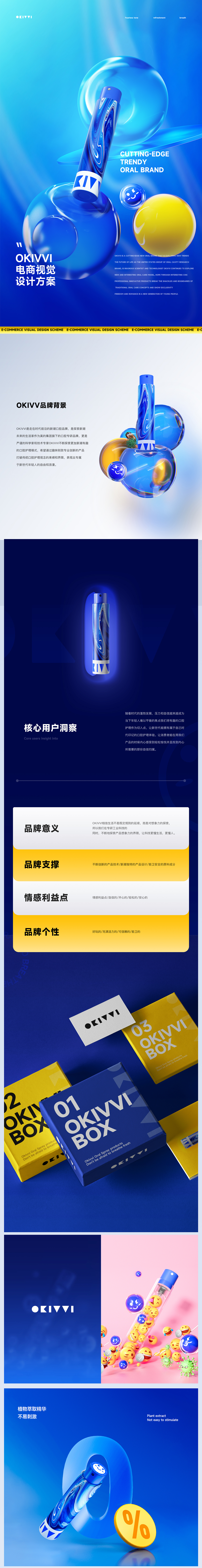 美的OKIVVI口腔喷雾详情（图ZMzExNTE4ODk2） - 电商 - 站酷设计师凌帆创意原创素材 - 站酷ZCOOL
