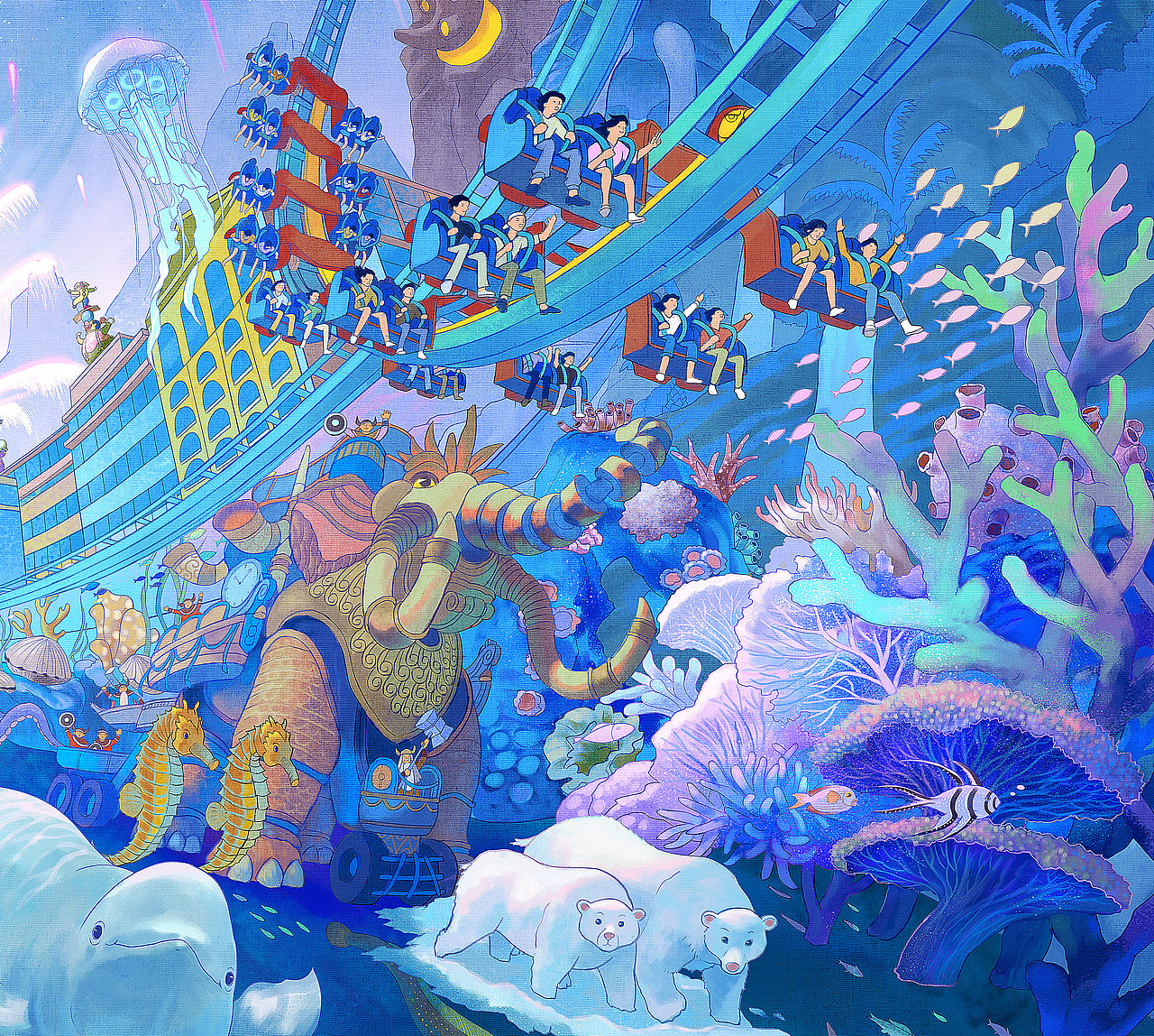 我和我的2023（图ZMzYxOTM2NjY4） - 新锐潮流插画 - 站酷设计师大沥梁海强原创素材 - 站酷ZCOOL