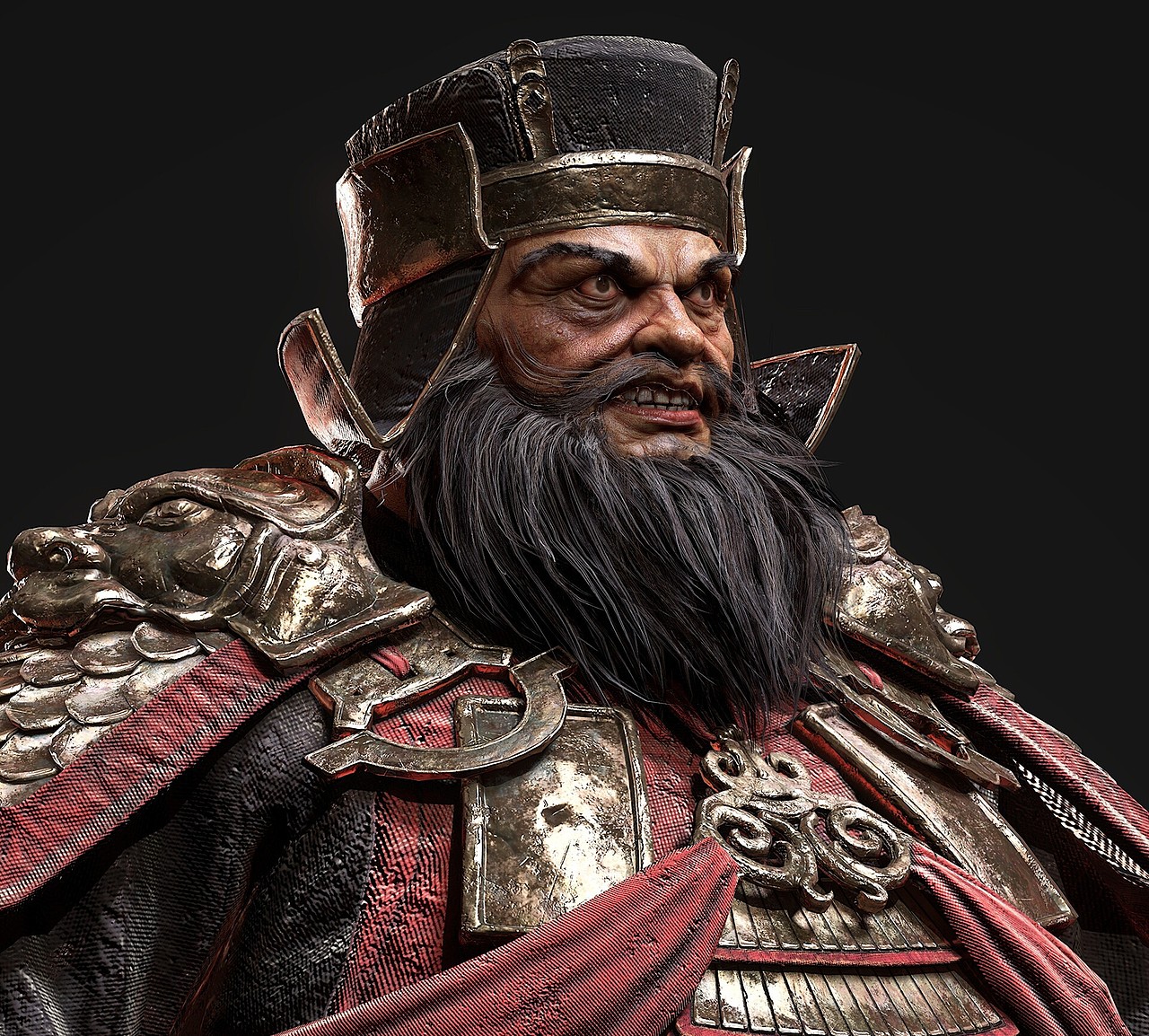 游戏角色建模丨暴君~