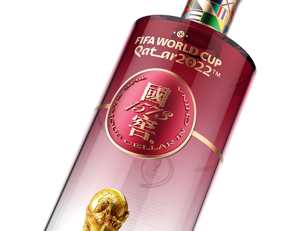 国窖1573 x 甲古文创意｜献礼世界杯 让世界品味这一杯（图ZMzIzMjUyOTQw） - 包装 - 站酷设计师甲古文設計原创素材 - 站酷ZCOOL