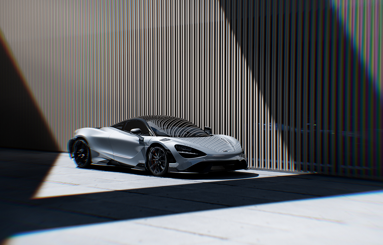 【汽车渲染】McLarenⅡ