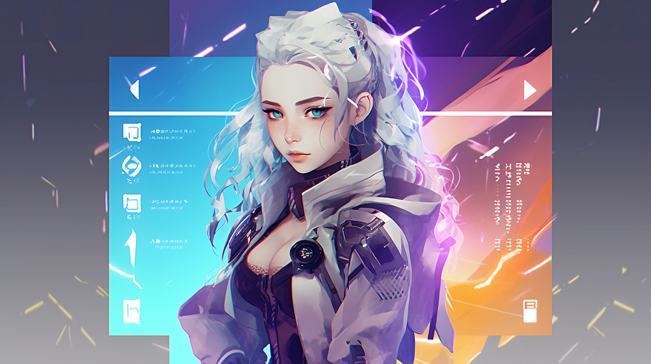 Midjourney 可以做游戏UI界面概念图了，太酷了！（图ZMzQyMjI2NzI0） - AI作品 - 站酷设计师元宝啊圆宝原创素材 - 站酷ZCOOL