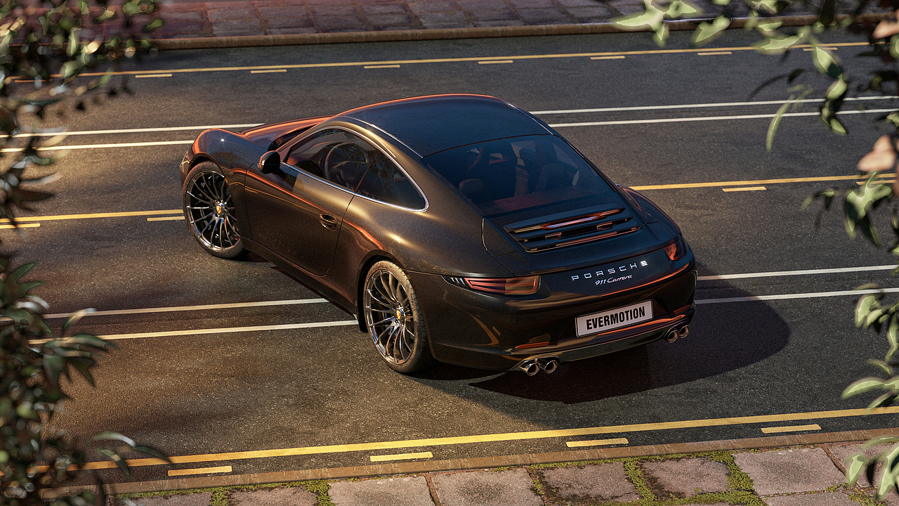 汽车渲染练习打卡