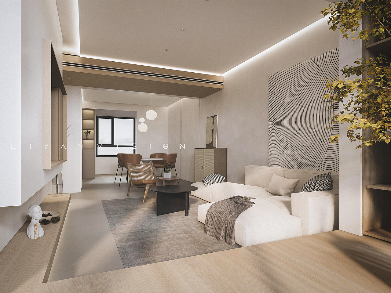 SketchUp空间表现（图ZMjk4NjE3NTc2） - 家装设计 - 站酷设计师里研VISION原创素材 - 站酷ZCOOL