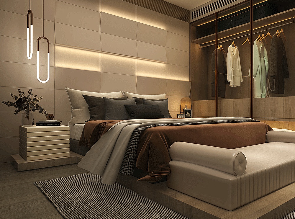 简约客餐厅 现代卧室 混搭客餐厅