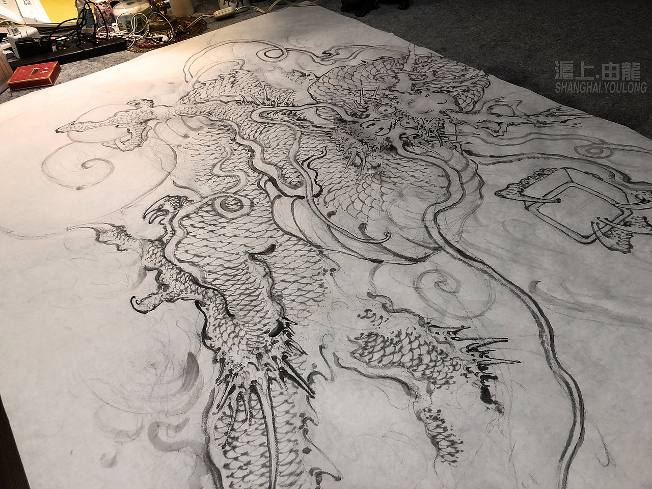 由龙2023佛山藏家的《正龙图》