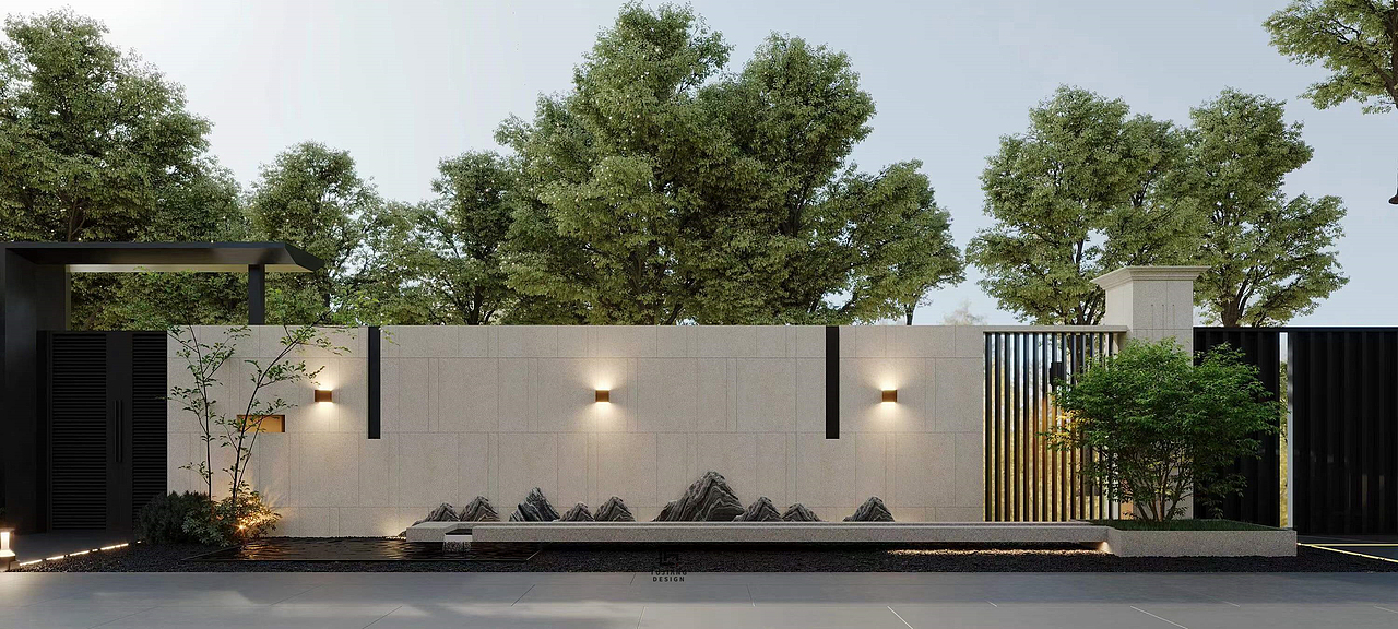 别墅庭院设计案例|引一方山水,惊艳居家时光