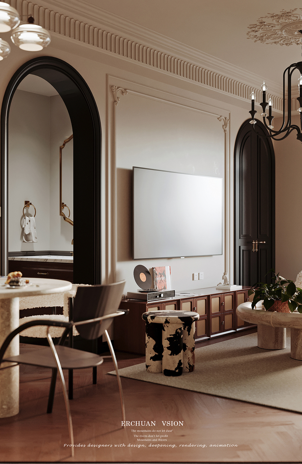 而川视觉丨现代中古法式