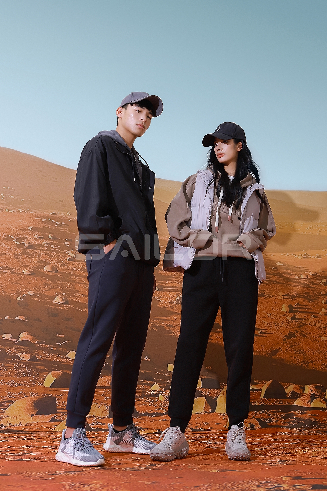 沙漠景服饰拍摄