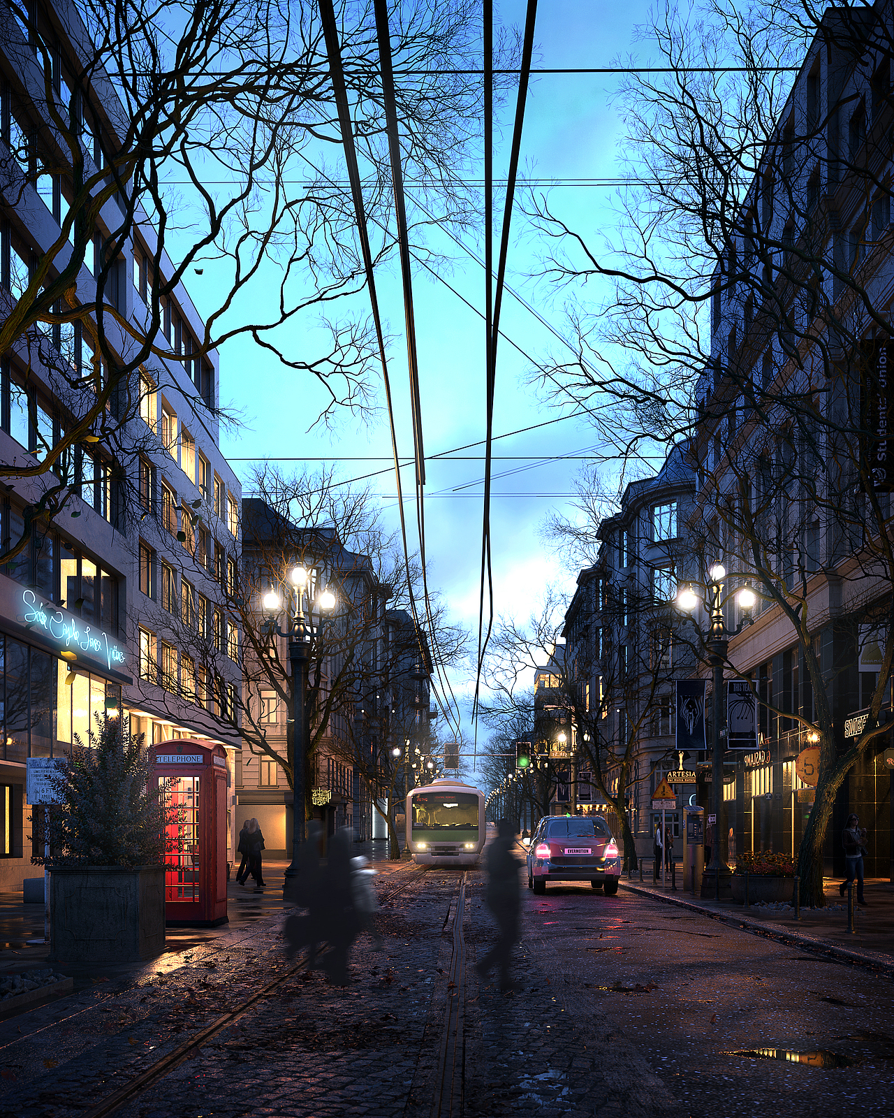 从普通商业图到电影级场景渲染