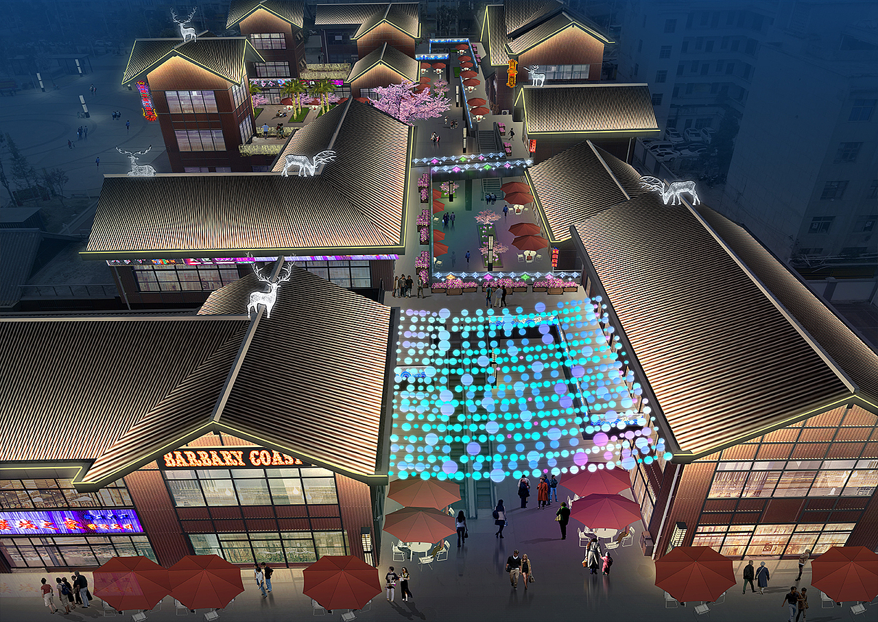 夜景照明设计 亮化设计