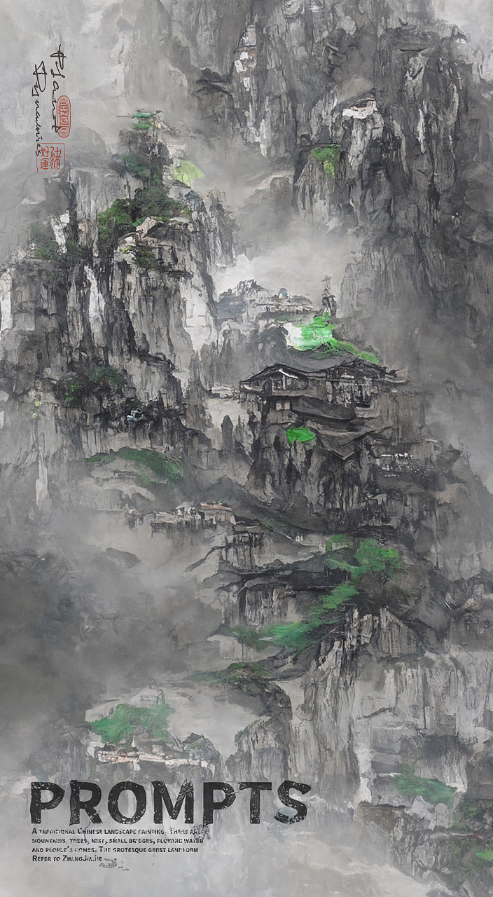 Stream｜流——通过人工智能表达国画的写意之美（图ZMzAwNDAwNDMy） - 实验艺术 - 站酷设计师DigizhuLAB原创素材 - 站酷ZCOOL