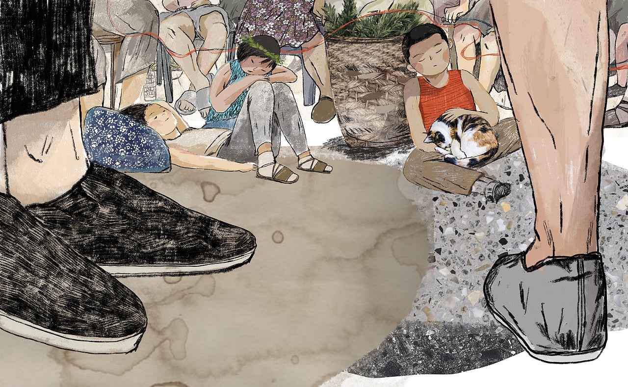 非遗作品《瞎腔》（图ZMzYyMDc2ODA0） - 绘本 - 站酷设计师锅一菌009原创素材 - 站酷ZCOOL