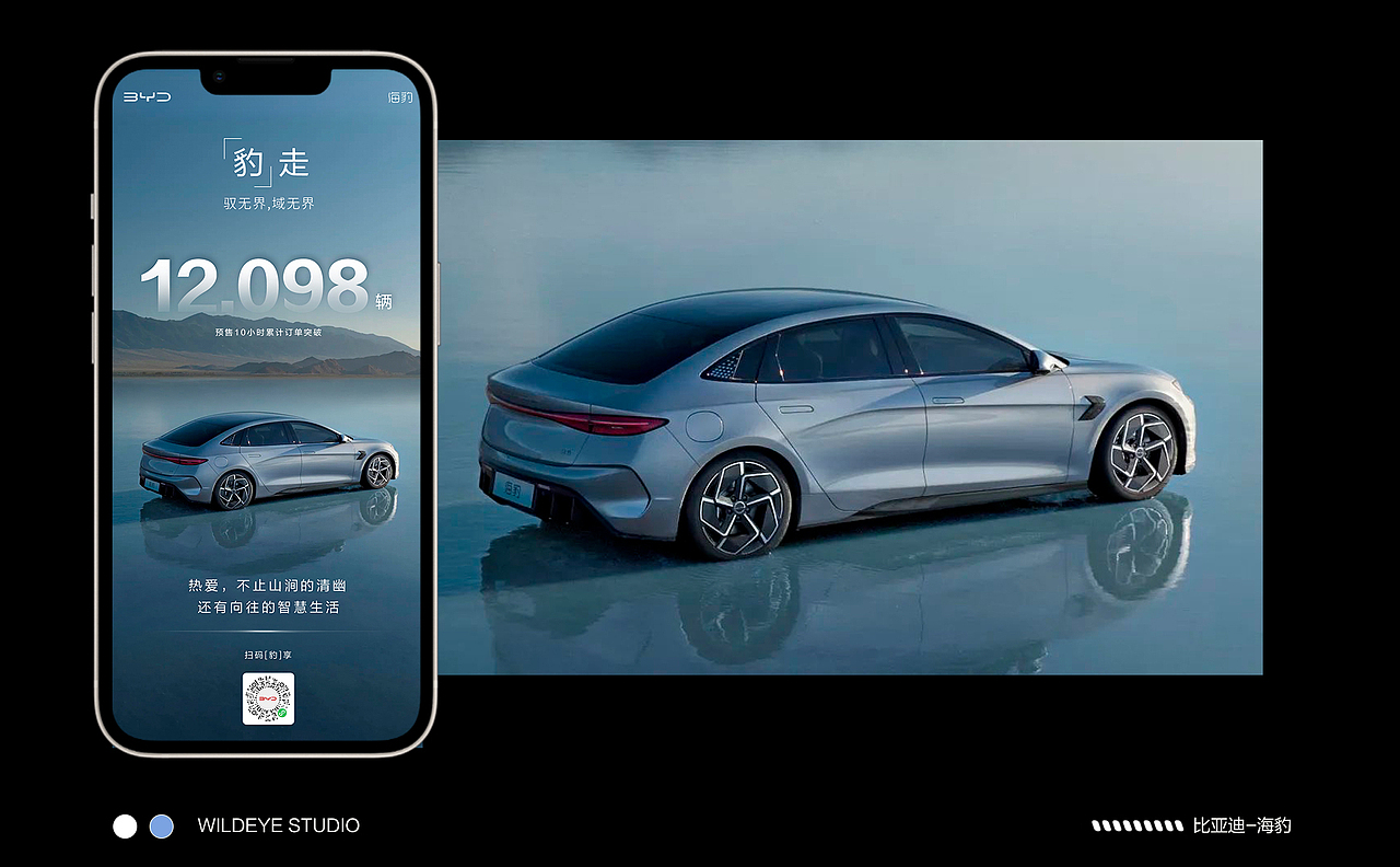 BYD比亚迪-海豹 视觉海报丨PS
