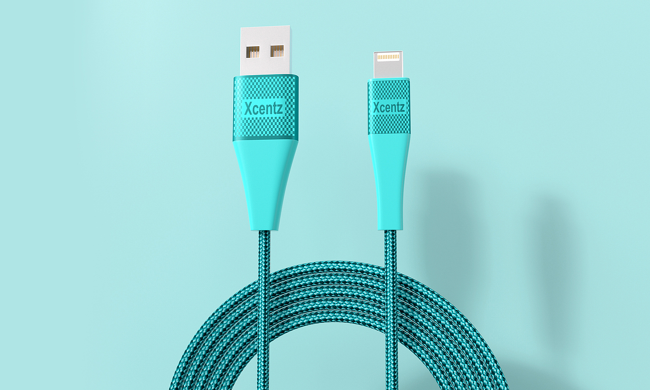 数据线-(产品建模渲染)