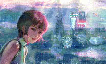 hiLiuyun 动态壁纸 obe 插画