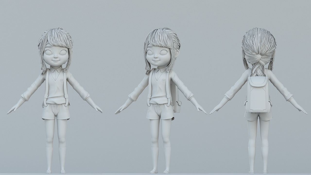 原创卡通IP 卡通男孩女孩 卡通形象设计（图ZMzY0MzEyNjY4） - 人物/生物 - 站酷设计师老山羊的家原创素材 - 站酷ZCOOL