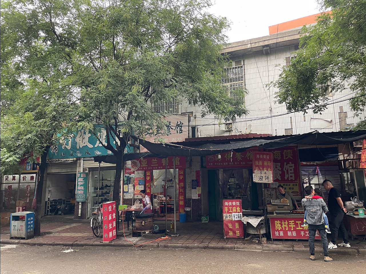 PS 效果图 乡村街道改造-PS造景（图ZMzQzMDA1MjA4） - 商业空间设计 - 站酷设计师黑琦原创素材 - 站酷ZCOOL