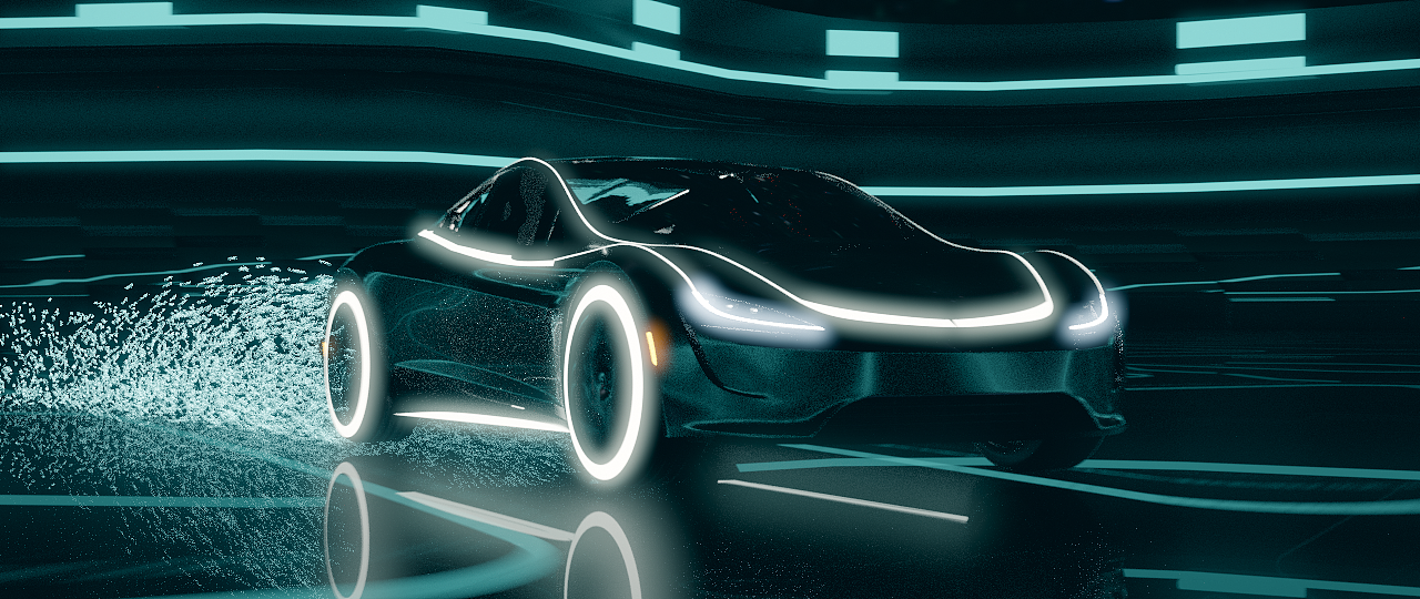 【afcm】《releal》特斯拉roadster2 汽车cg