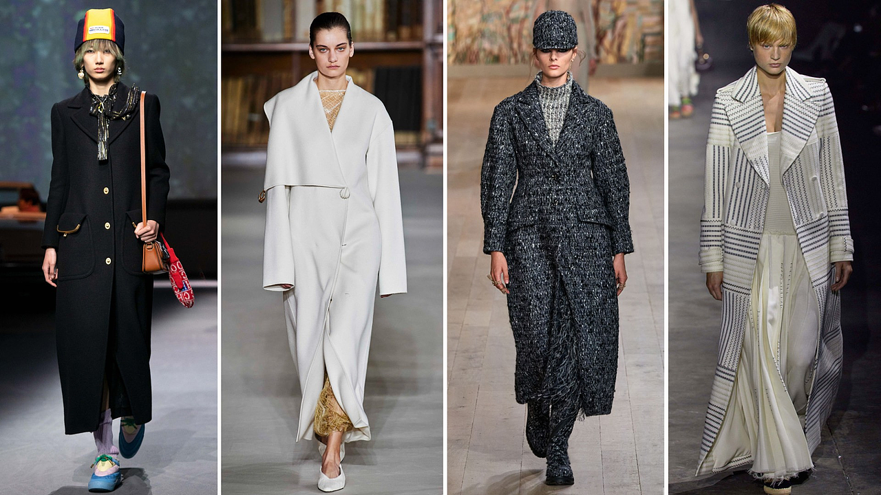 女装关键时尚单品: 大衣