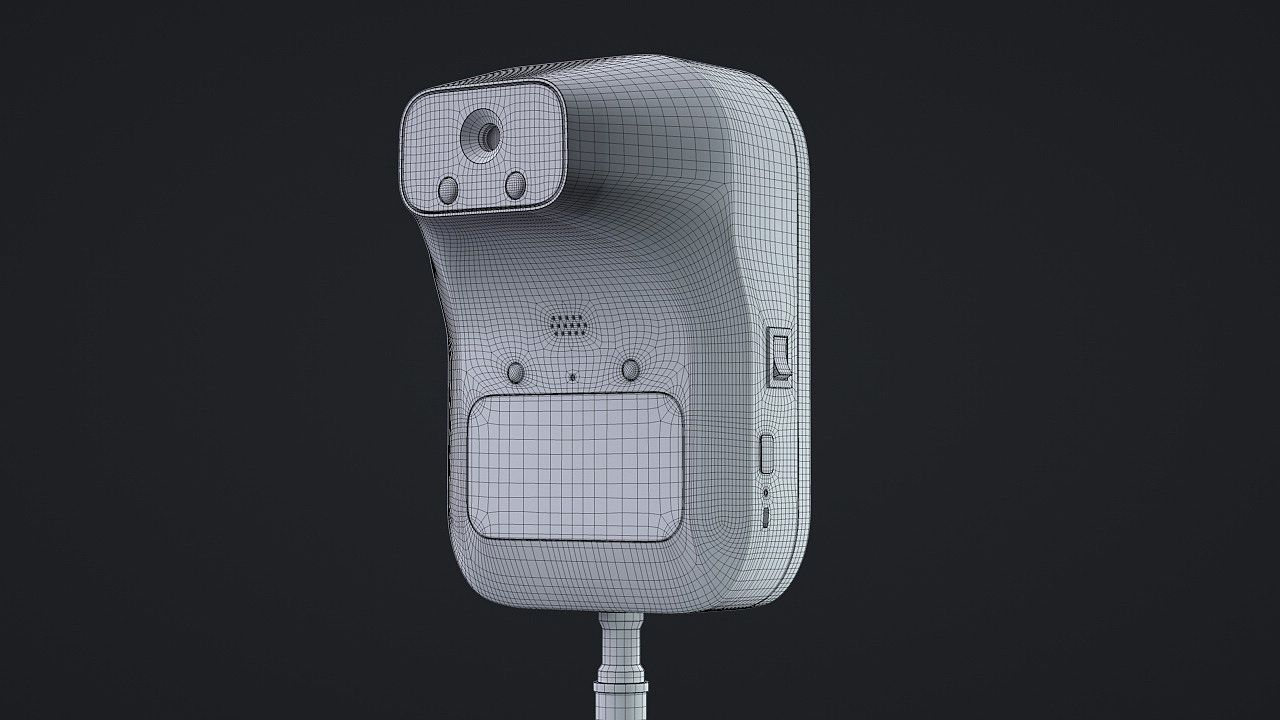 C4D日常建模练习 #02:体温探测器