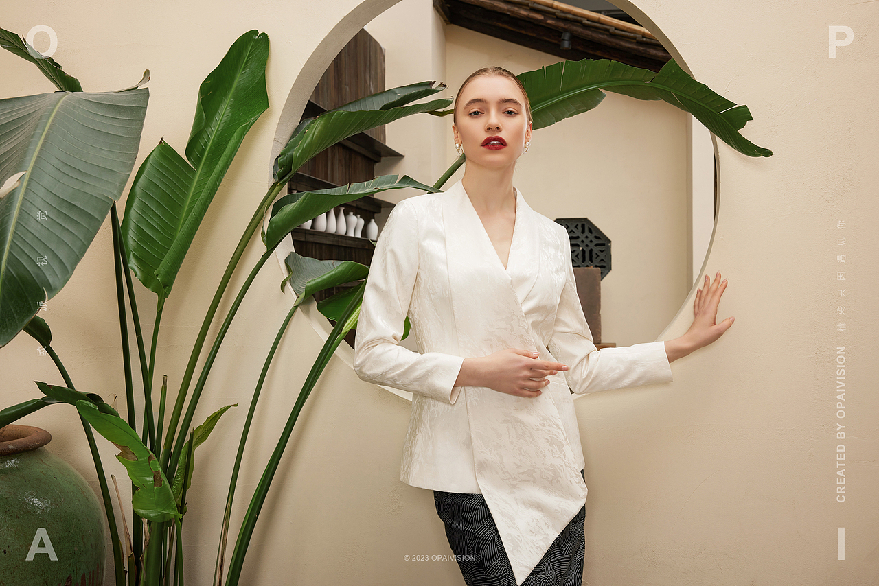 服装摄影 | 『酷特女装』中式花卉