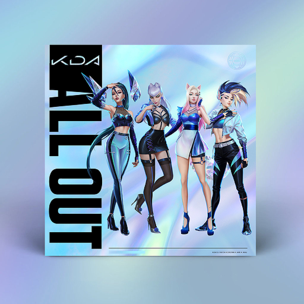 英雄联盟KDA专辑包装设计 _雅姜雅0228-站酷ZCOOL