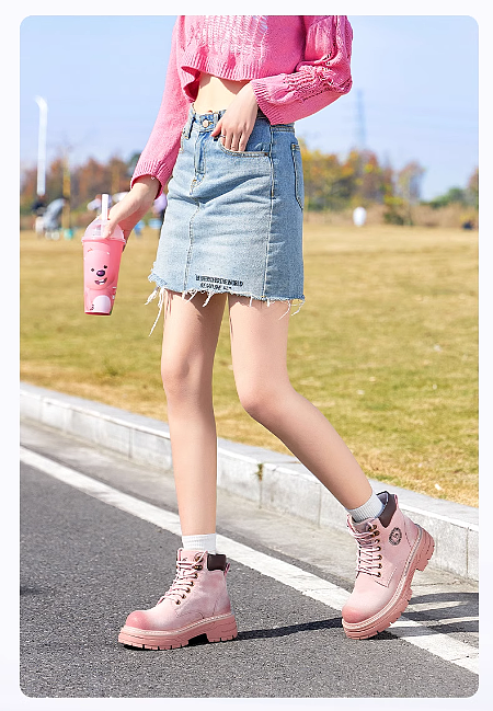 2024S/S 女款工装靴拍摄