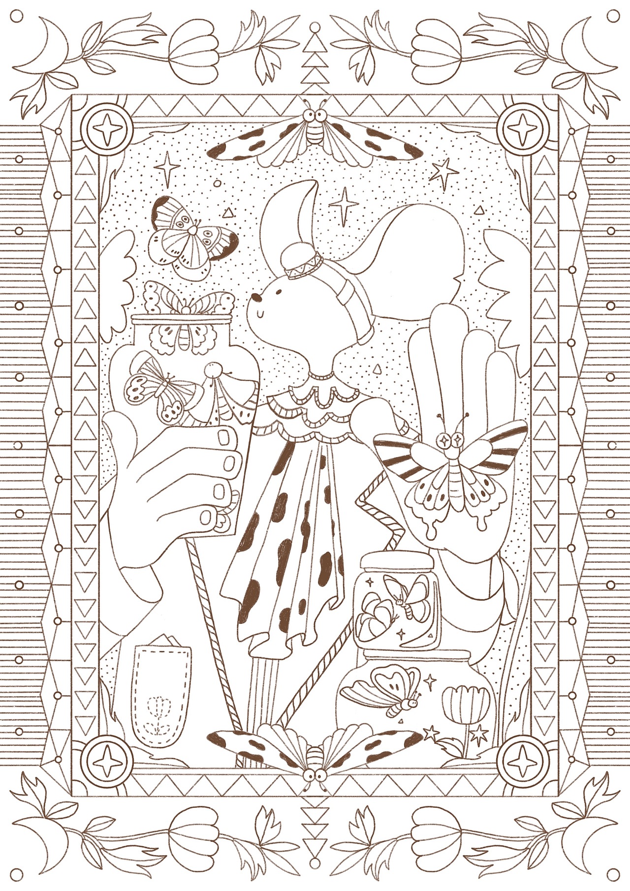 十二生肖装饰插画之鼠（图ZMjk4MzA1MTMy） - 新锐潮流插画 - 站酷设计师芝士鱼zyl原创素材 - 站酷ZCOOL