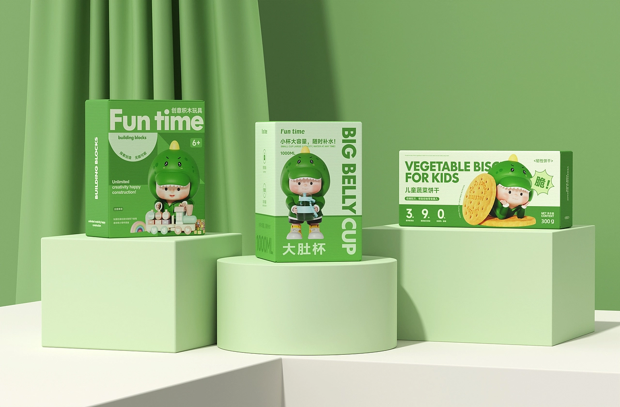 幼趣时光丨龙年儿童品牌IP设计