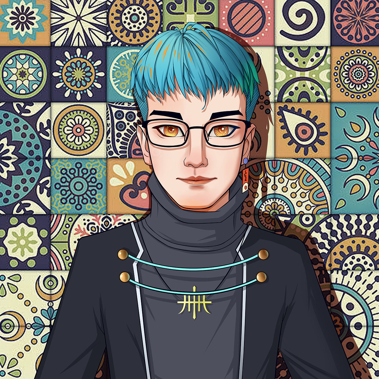 小鹏2022（图ZMzAzMTAwNDcy） - 艺术插画 - 站酷设计师殷十卌原创素材 - 站酷ZCOOL