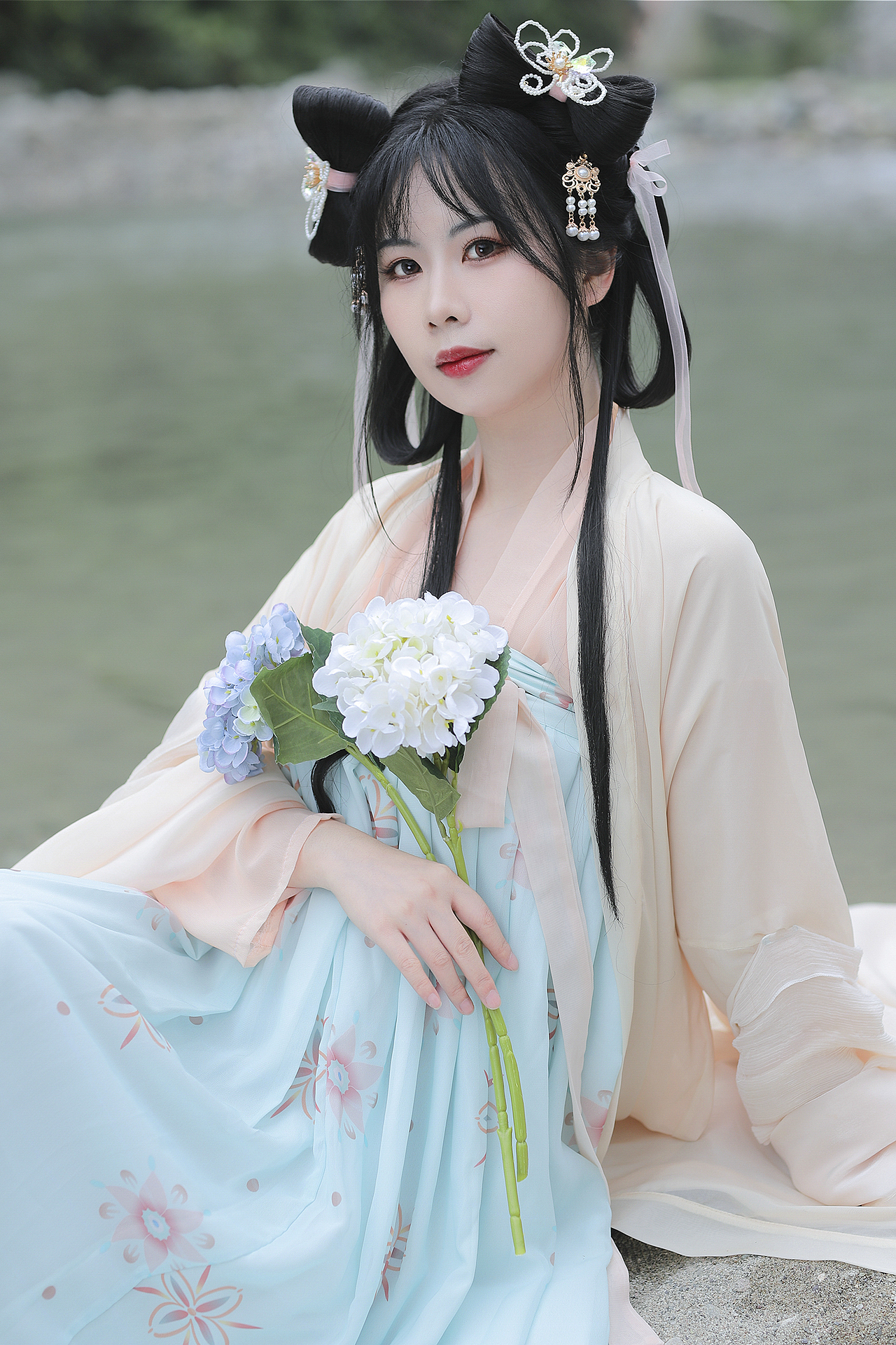 客片|夏天一定要拍的下水汉服写真