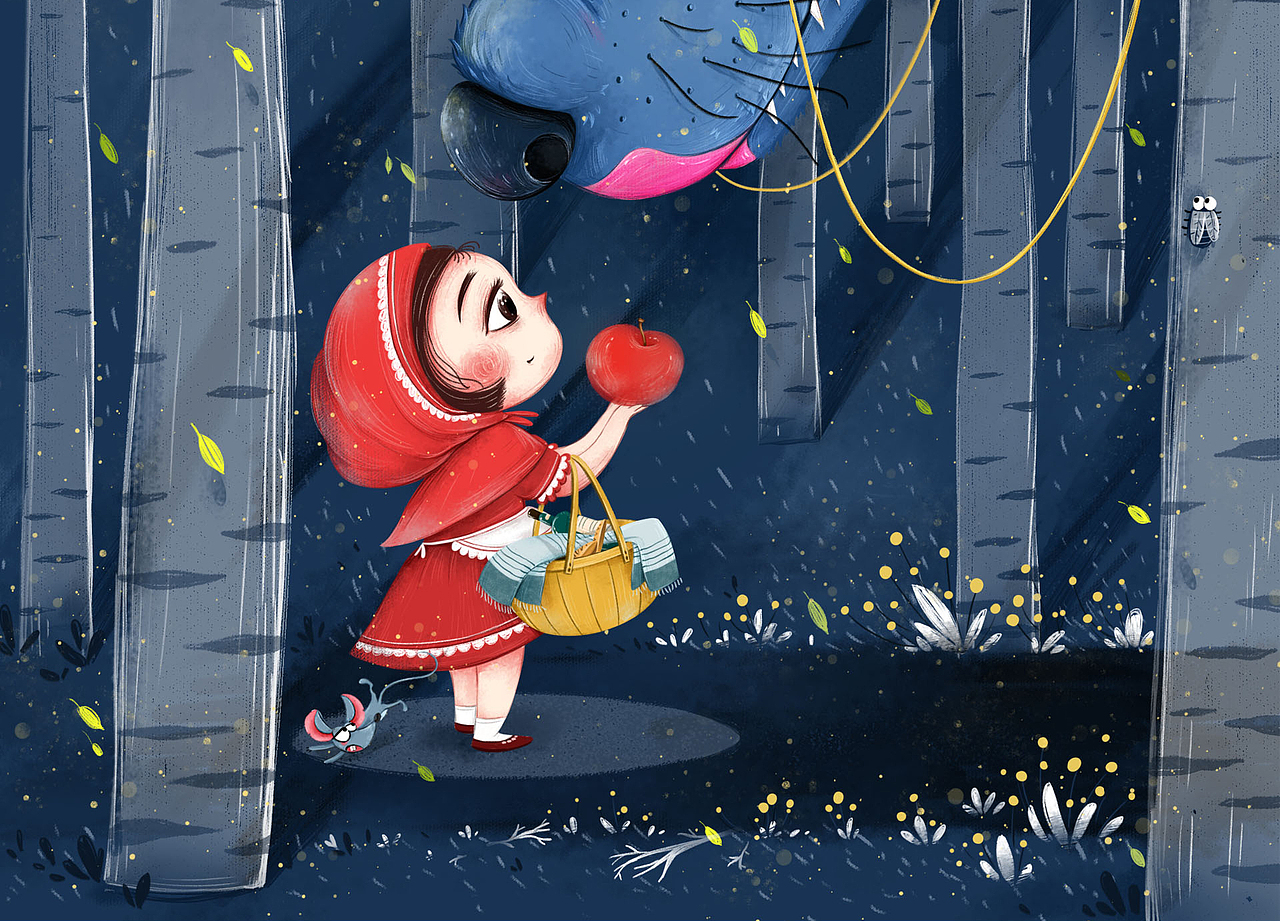 小红帽书籍封面