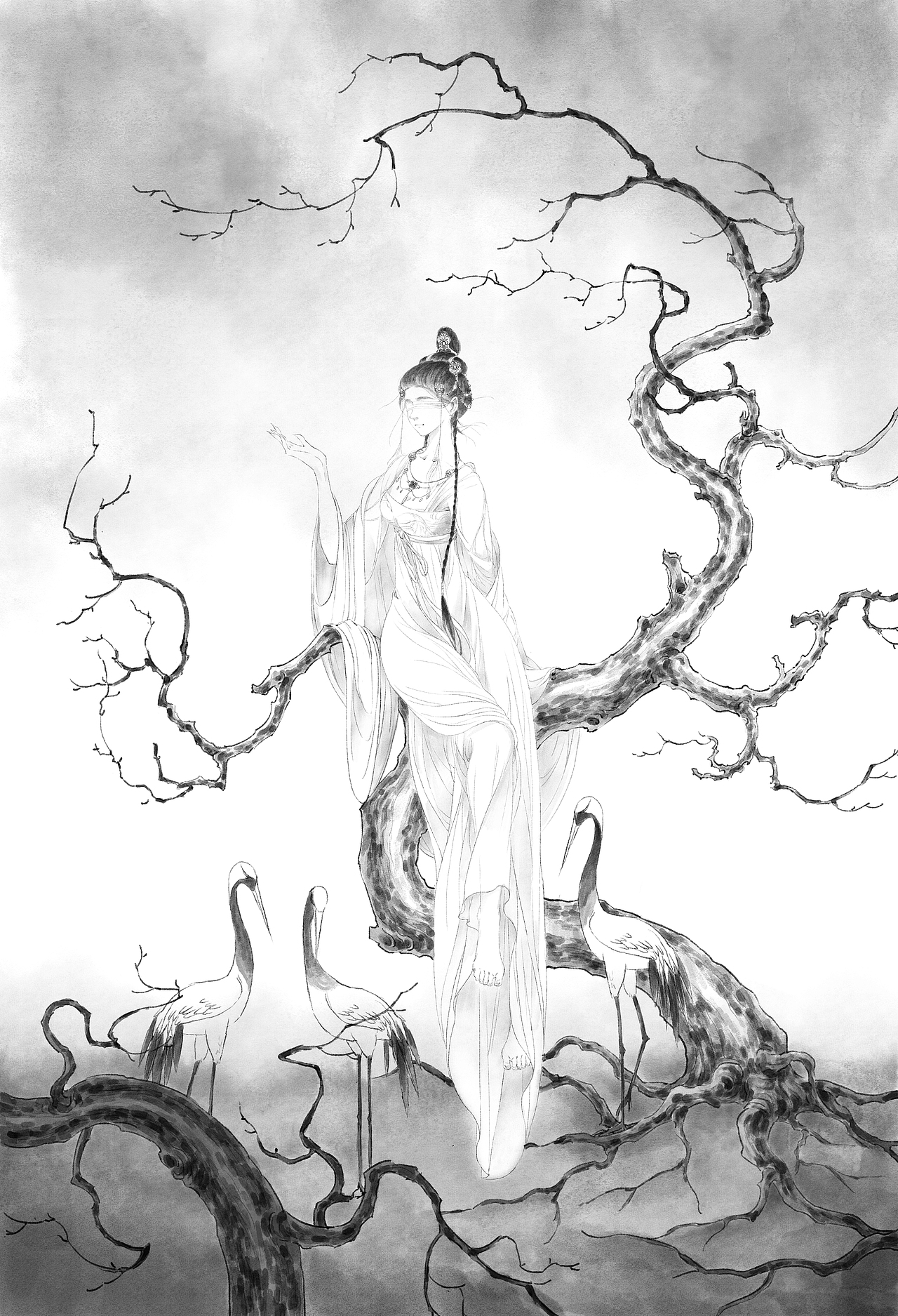 水墨篇2（图ZMzIxODI3OTUy） - 创作习作 - 站酷设计师熊不白原创素材 - 站酷ZCOOL
